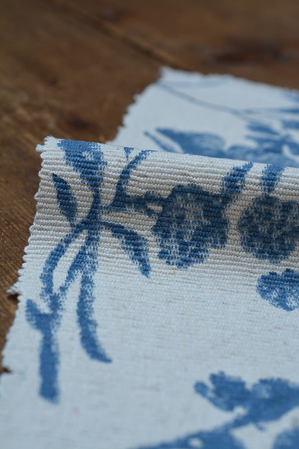 Block Printed Table Placemats - Fiji Blue - metaphorracha