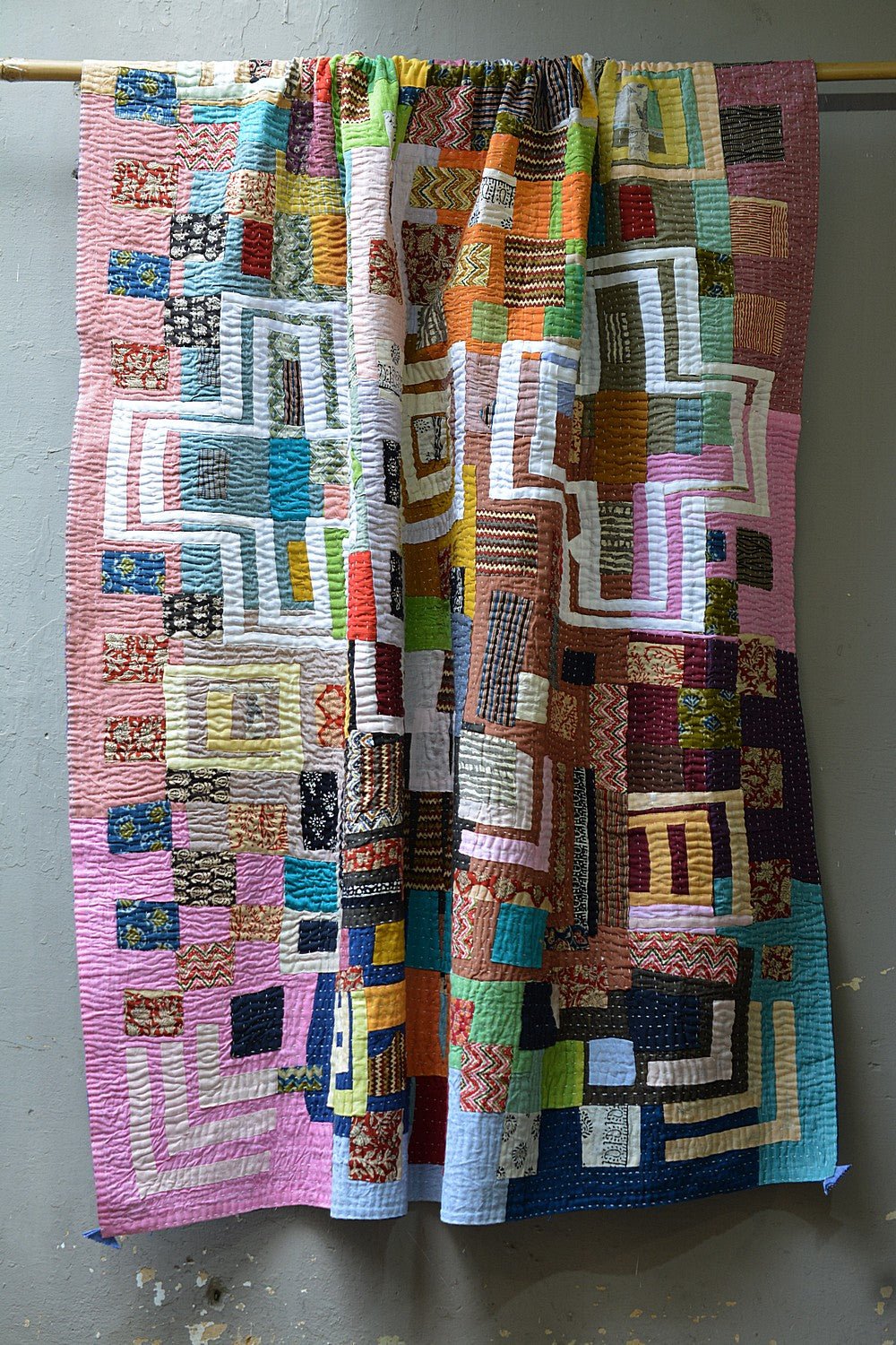 Chiguru Karnataka Kowdhi - 64"x 86" - metaphorracha