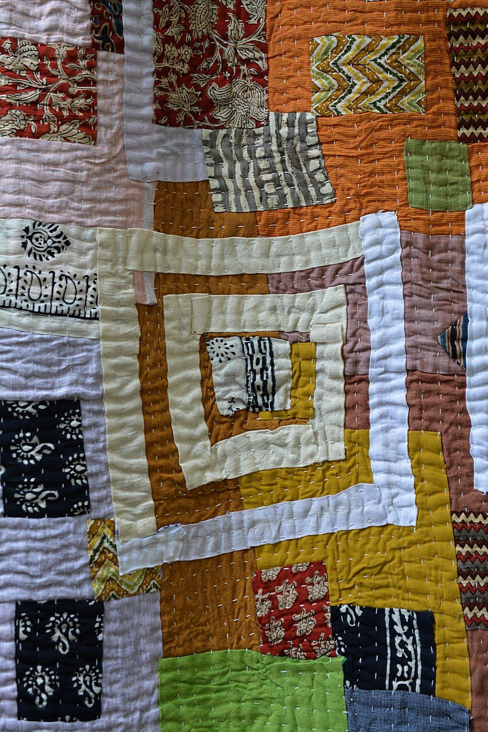 Chiguru Karnataka Kowdhi - 64"x 86" - metaphorracha