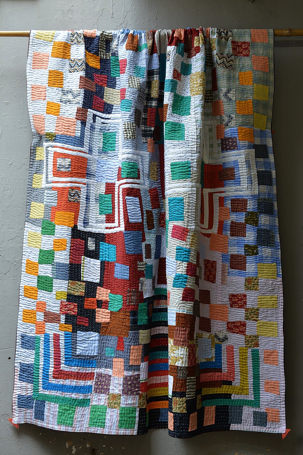 Jhari Karnataka Kowdhi - 63" X 87" - metaphorracha