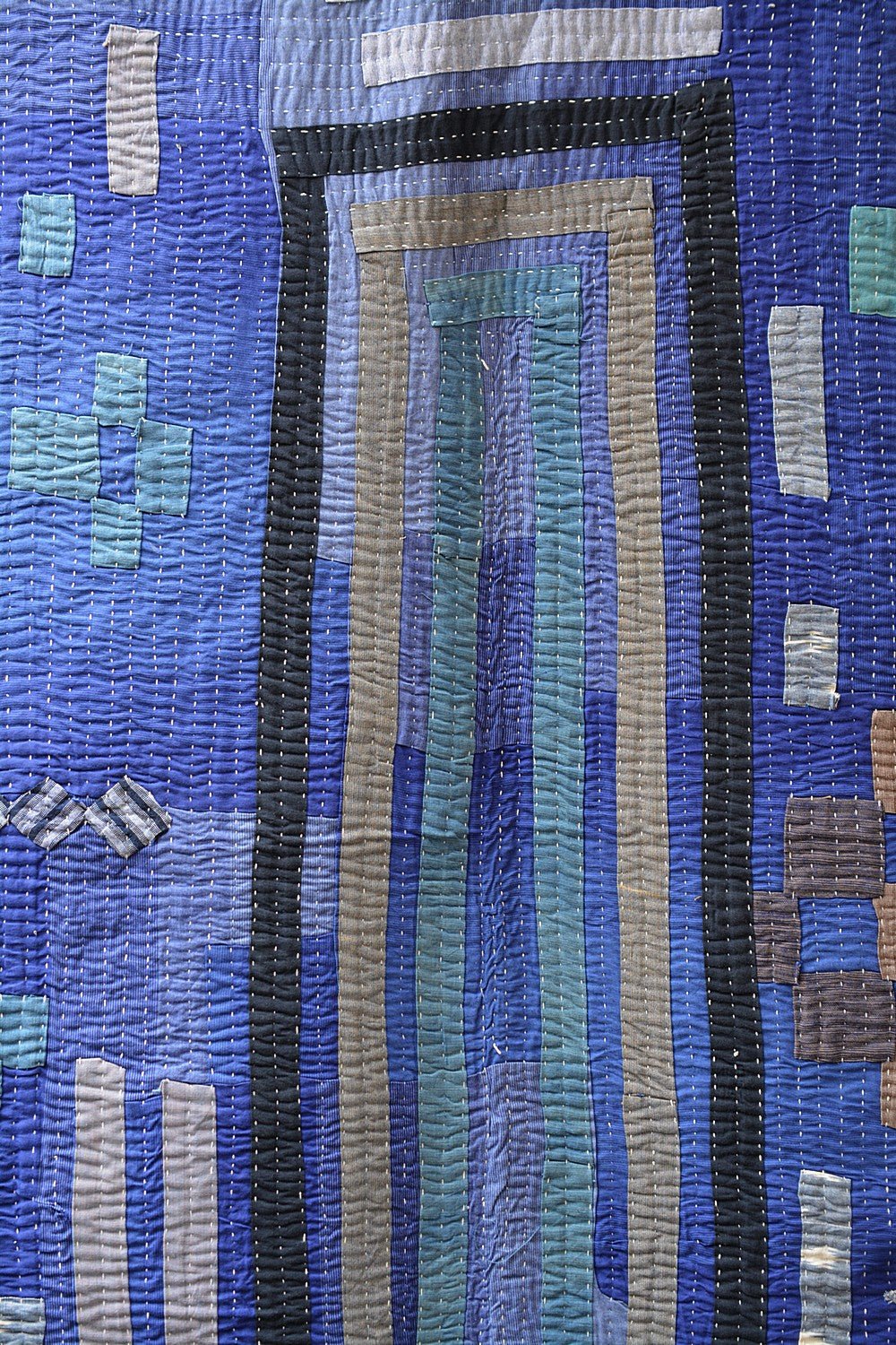 Karnataka Kowdhi – Blau - 60” x 88” - metaphorracha
