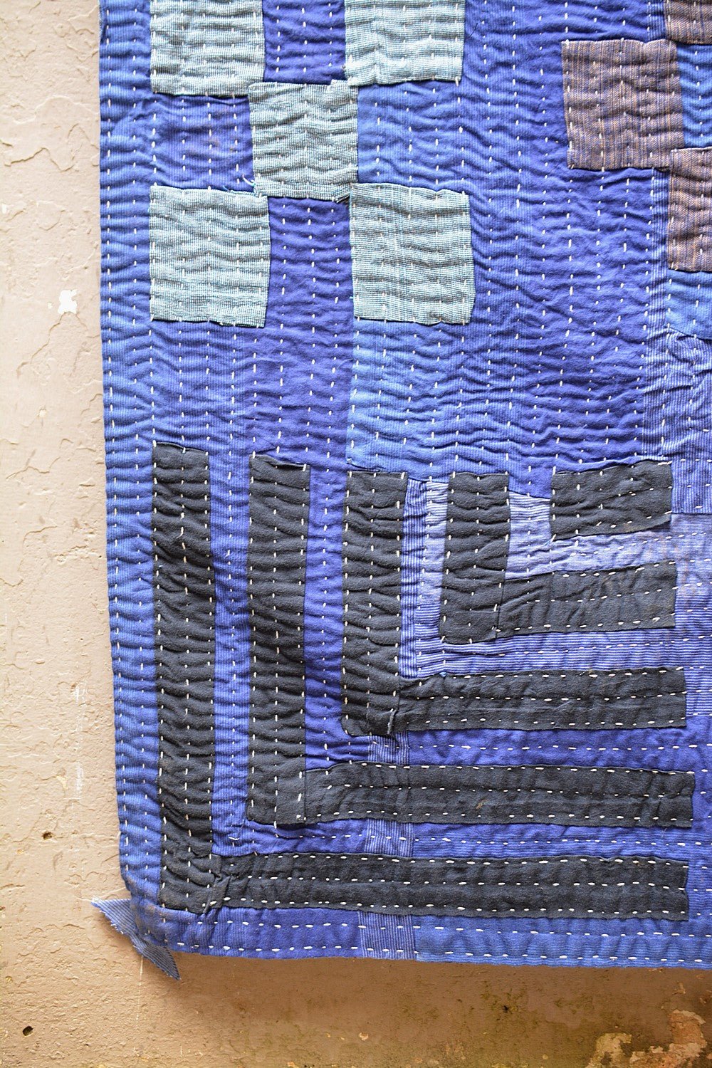 Karnataka Kowdhi – Blau - 60” x 88” - metaphorracha