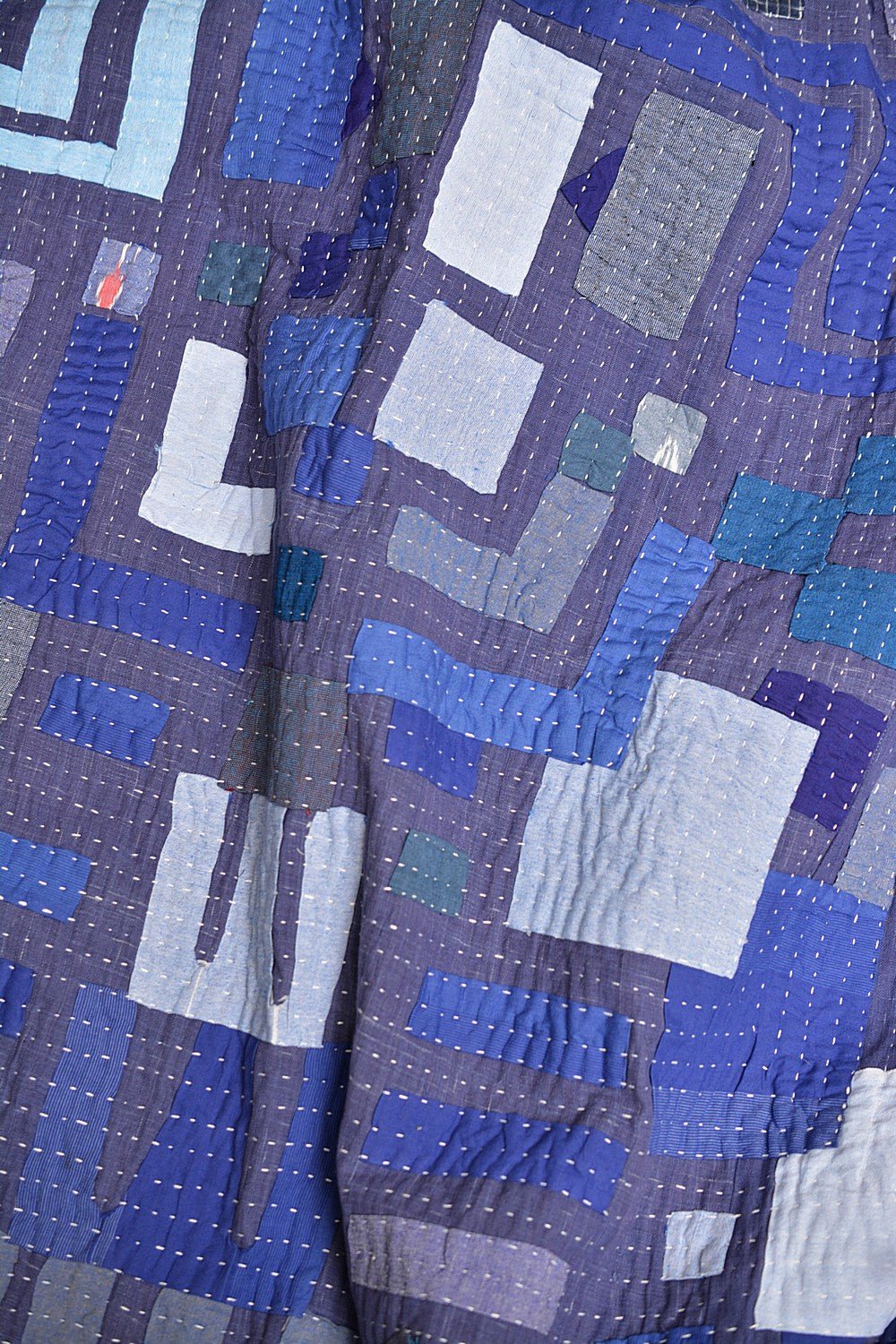Karnataka Kowdhi – Bleu - 63" x 89" - metaphorracha