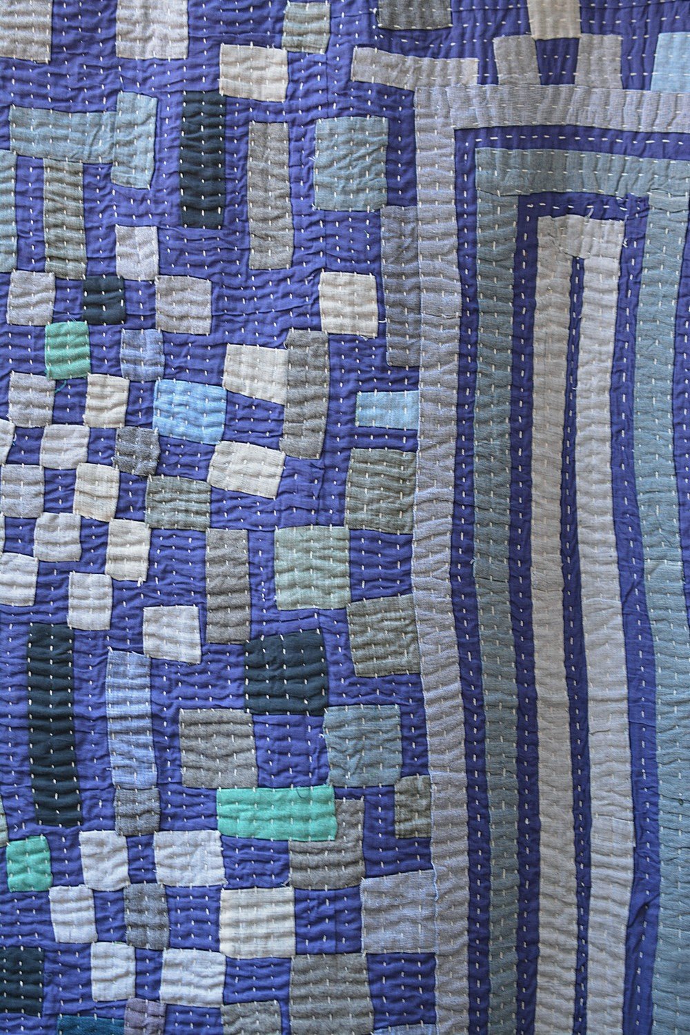 Karnataka Kowdhi – Mavi - 61” x 90” - metaphorracha