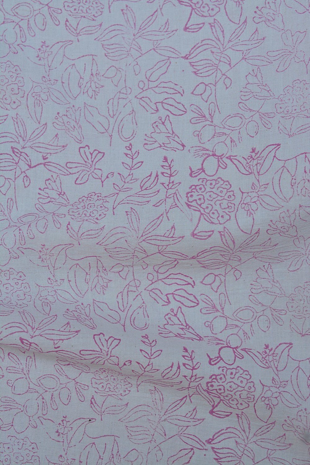 Khadi Saree - Printed Botanical - metaphorracha