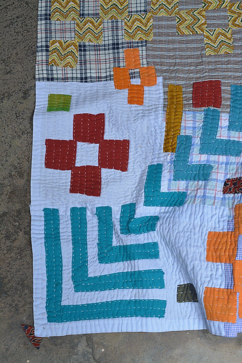 Kote Karnataka Kowdhi - 61" X 88" - metaphorracha