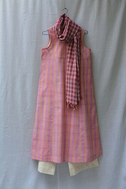 Sleeveless Striped Dress - metaphorracha