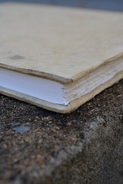 Deckle Edge Handmade Paper Sketchbook. - metaphorracha