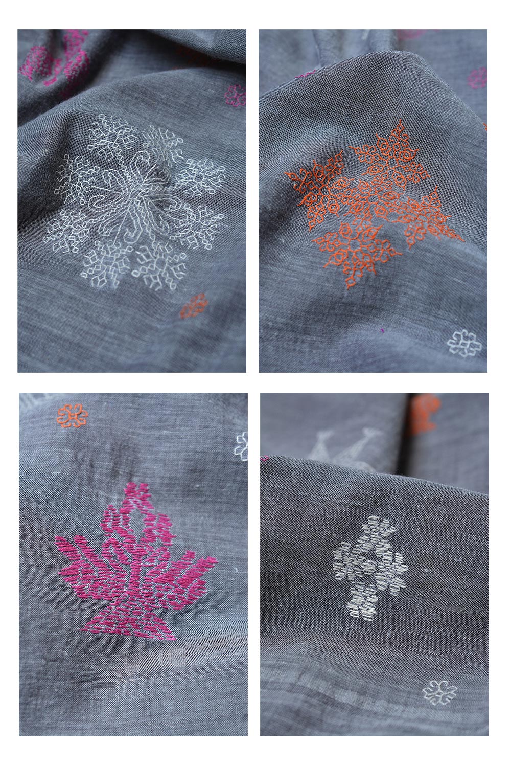 Kasuti Embroidered Karnataka Handloom Saree - Haft. - metaphorracha