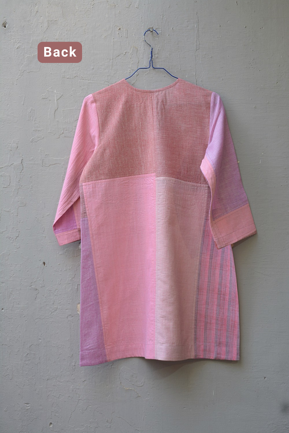 Upcycled Khadi Tunic - Sanje