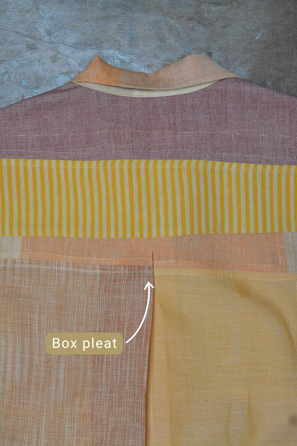 Upcycled Khadi Dress - Munjane
