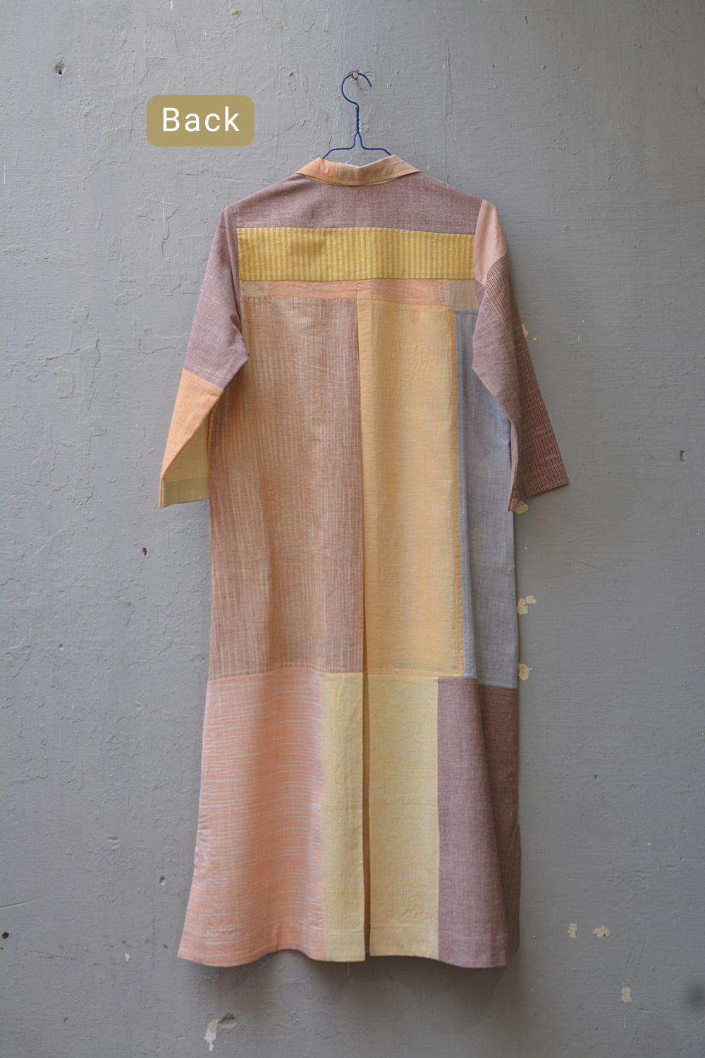 Upcycled Khadi Dress - Munjane