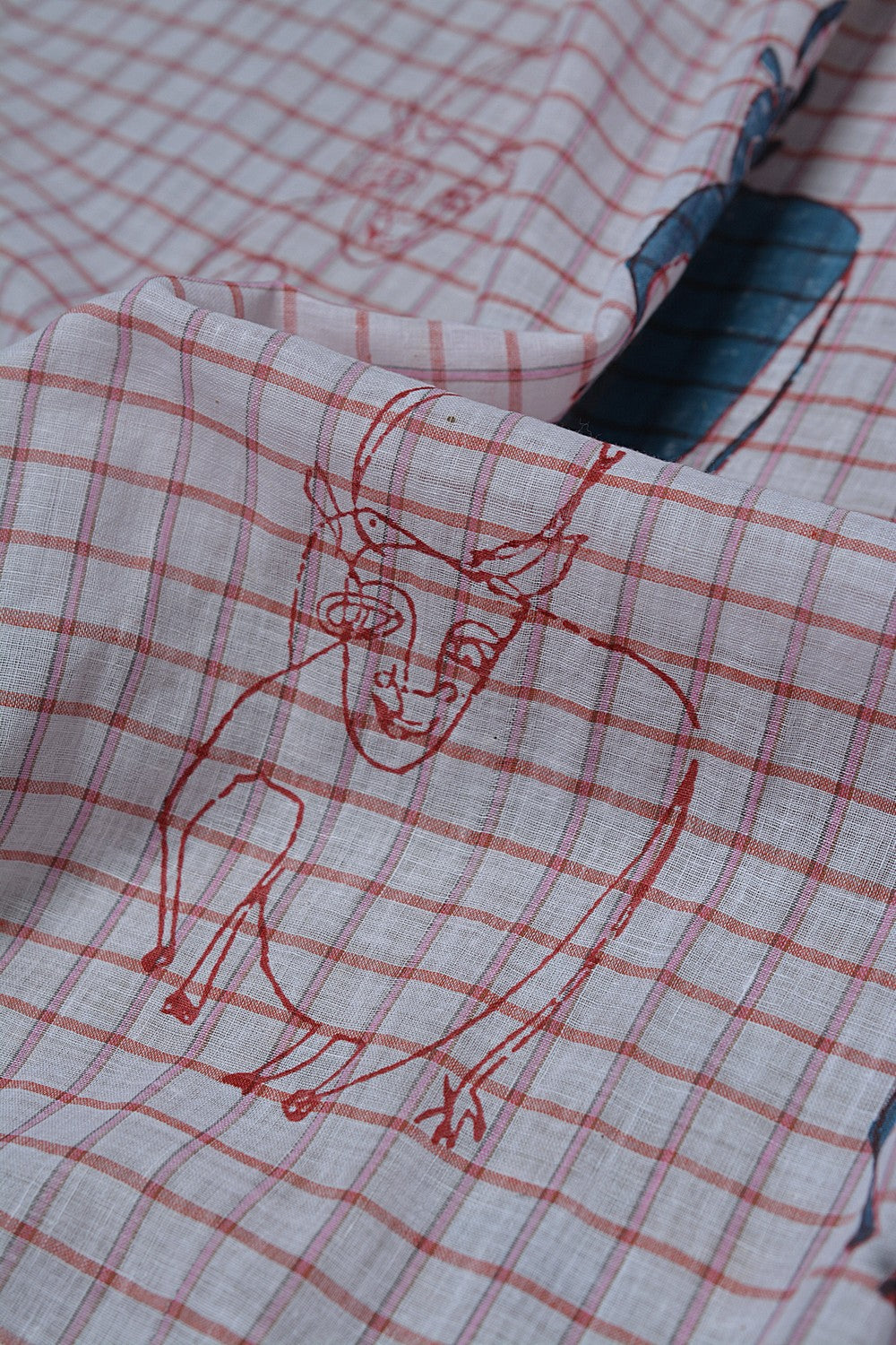 Block Printed Stole | Glyph