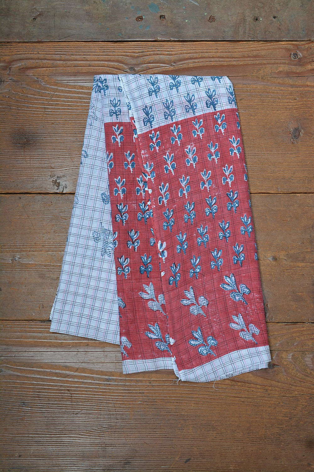 Block Printed Stole | Sprig
