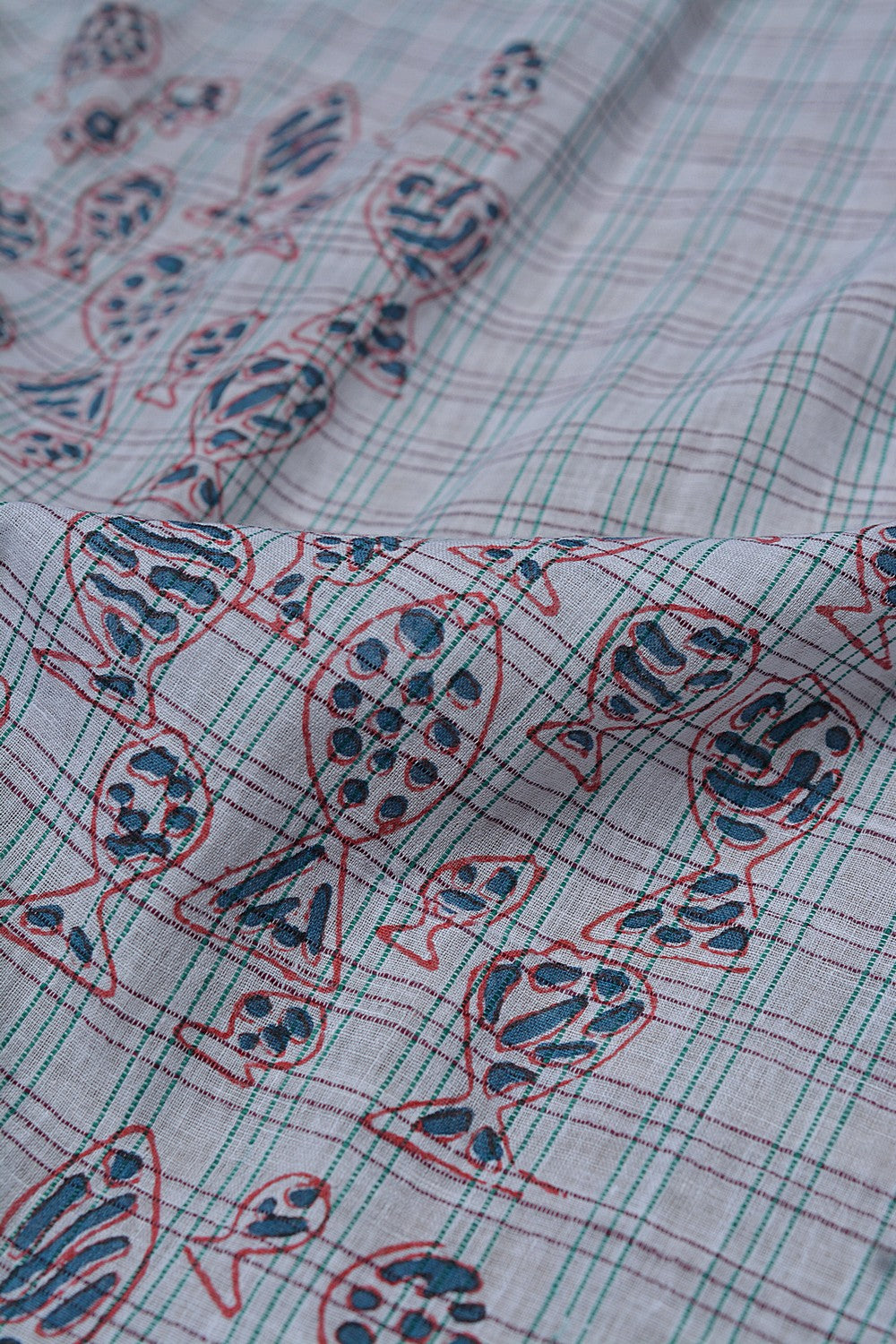 Block Printed Stole | Shoal