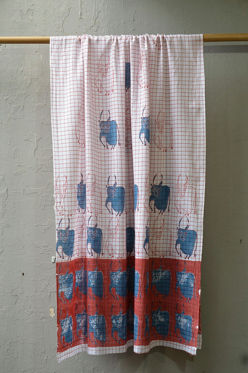 Block Printed Stole | Glyph