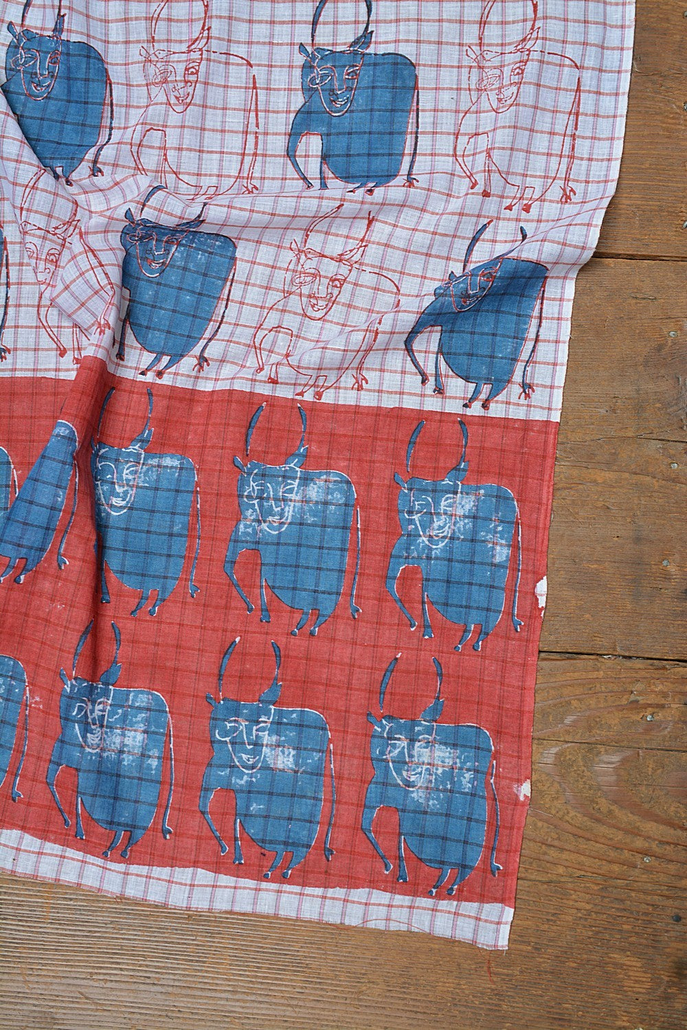 Block Printed Stole | Glyph