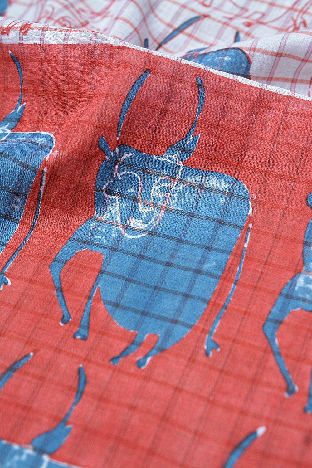 Block Printed Stole | Glyph