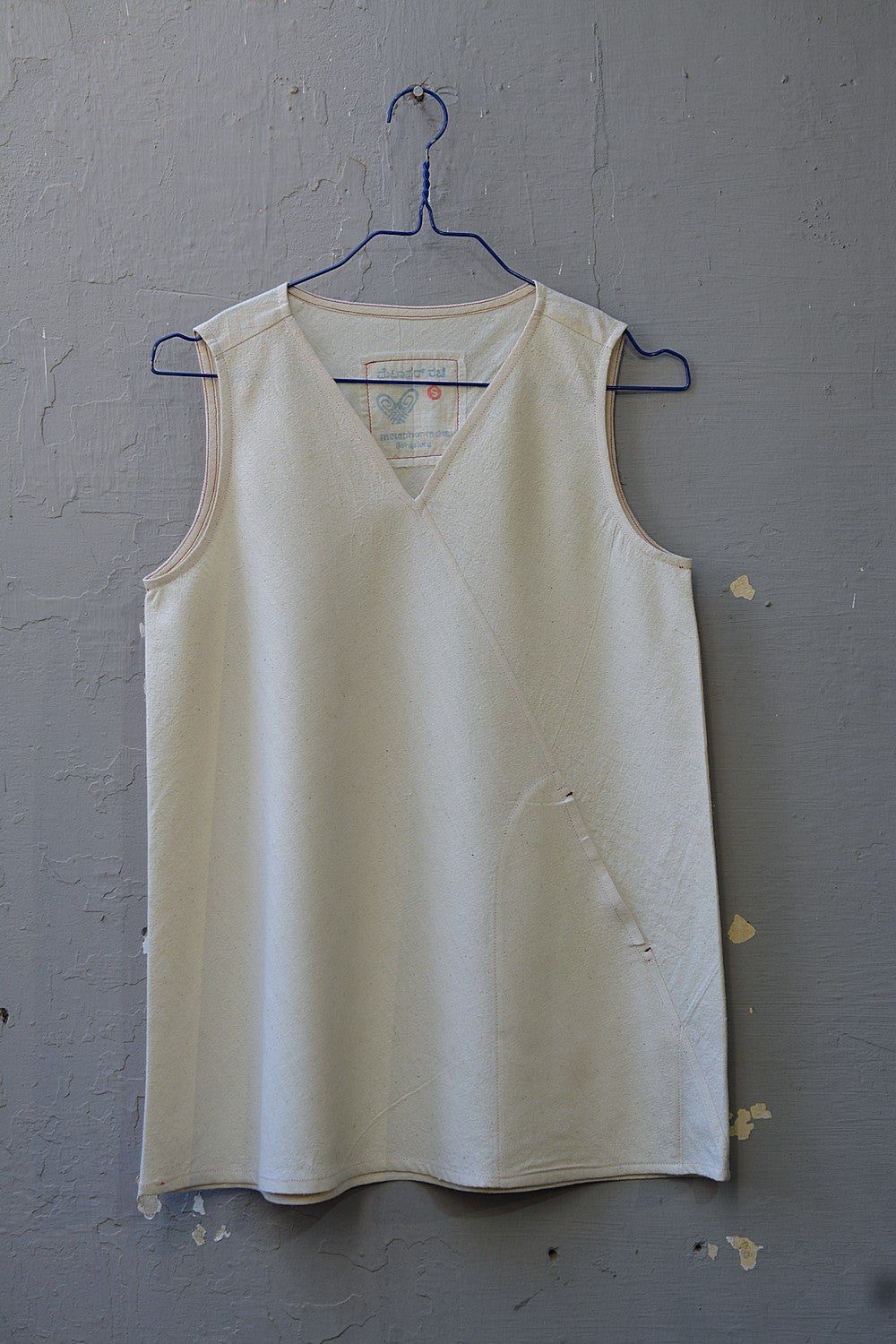 Khadi Sleeveless Top