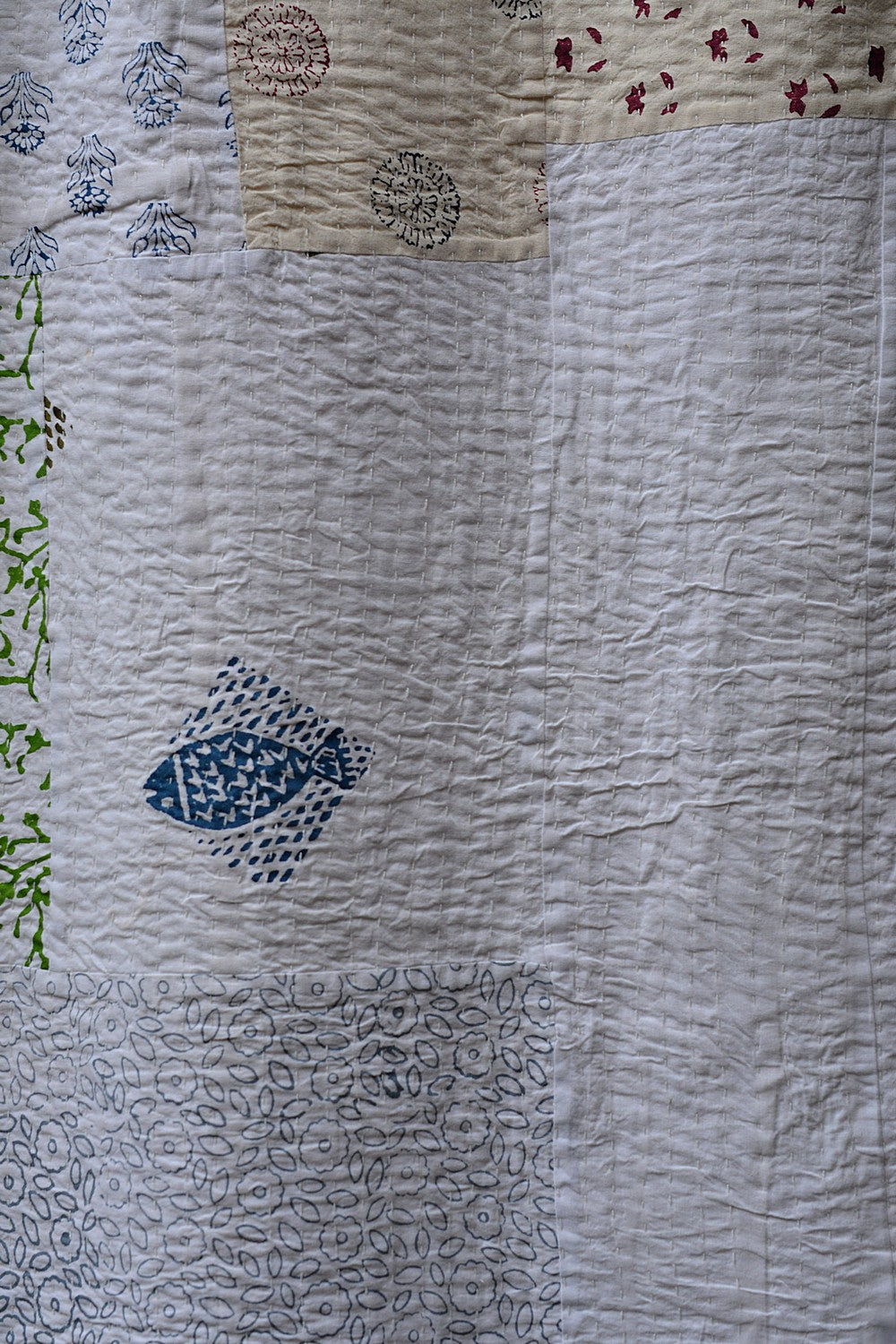 Abbey - Block Printed Quilt (88"x 104")
