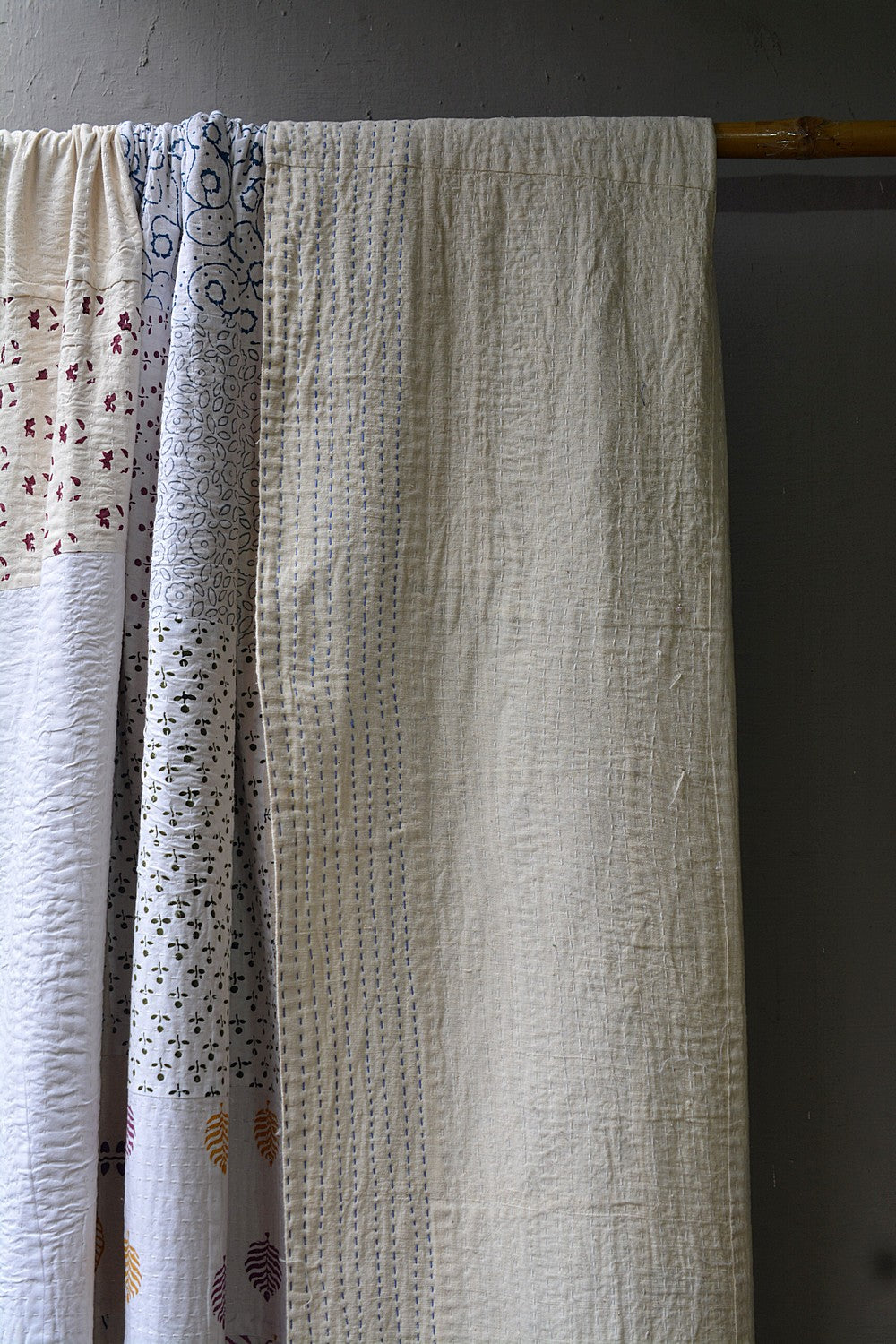 Abbey - Block Printed Quilt (88"x 104")