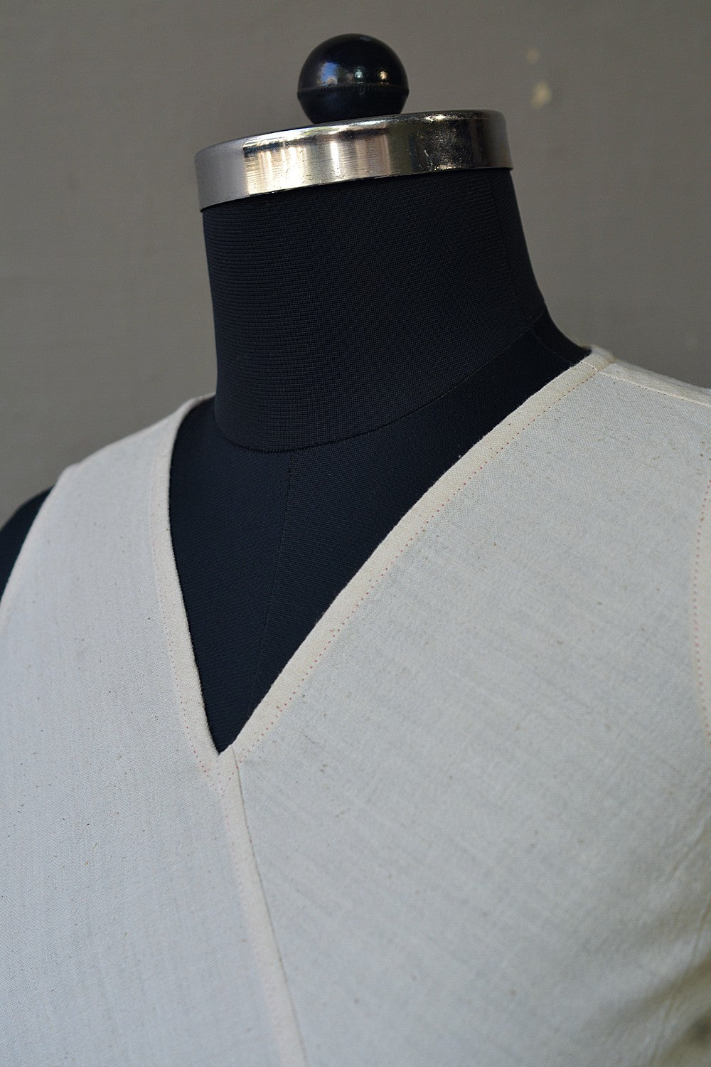 Khadi Sleeveless Top