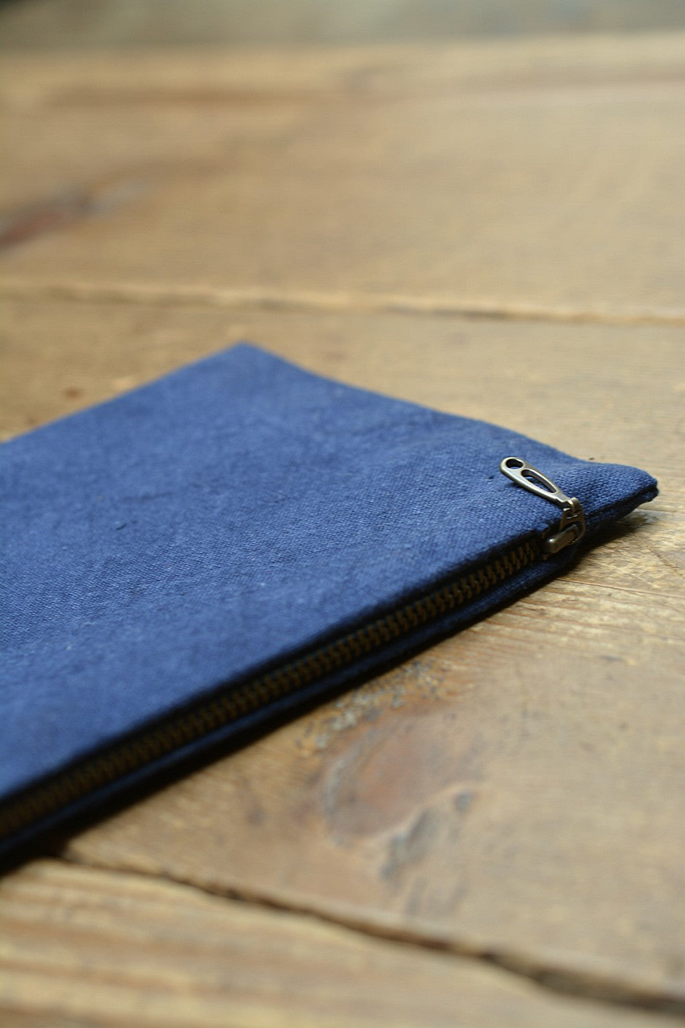 Khadi Denim Pouch