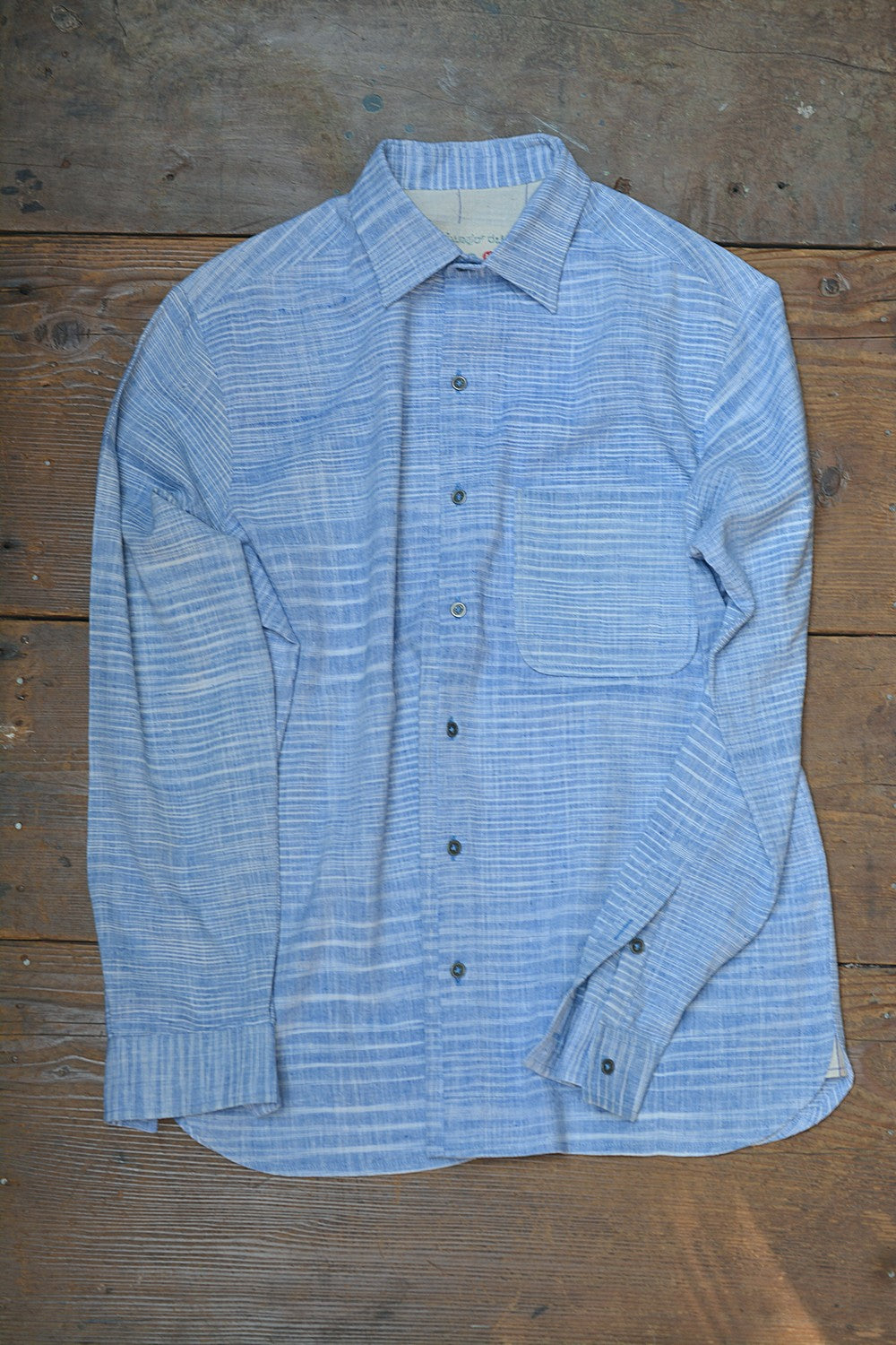 Men's Full Sleeve Pure Cotton Khadi Shirt from Metaphor Racha