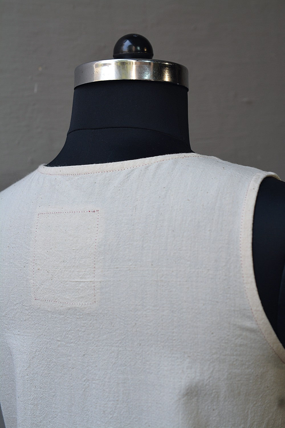 Khadi Sleeveless Dress - metaphorracha
