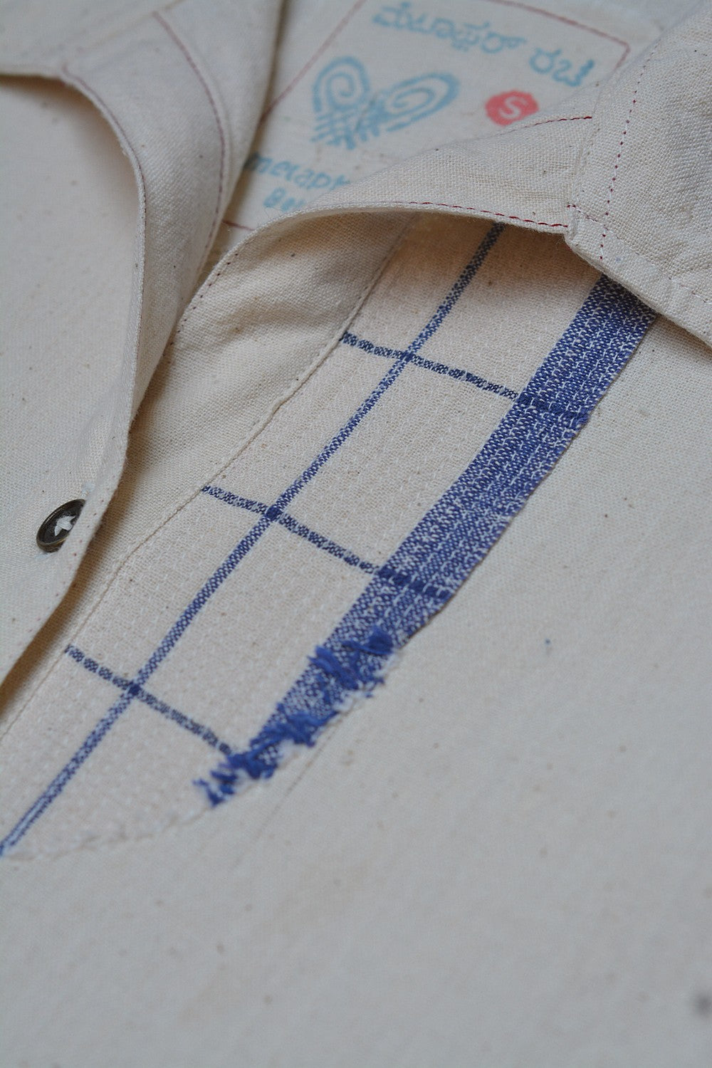 Khadi Dress - Patchwork