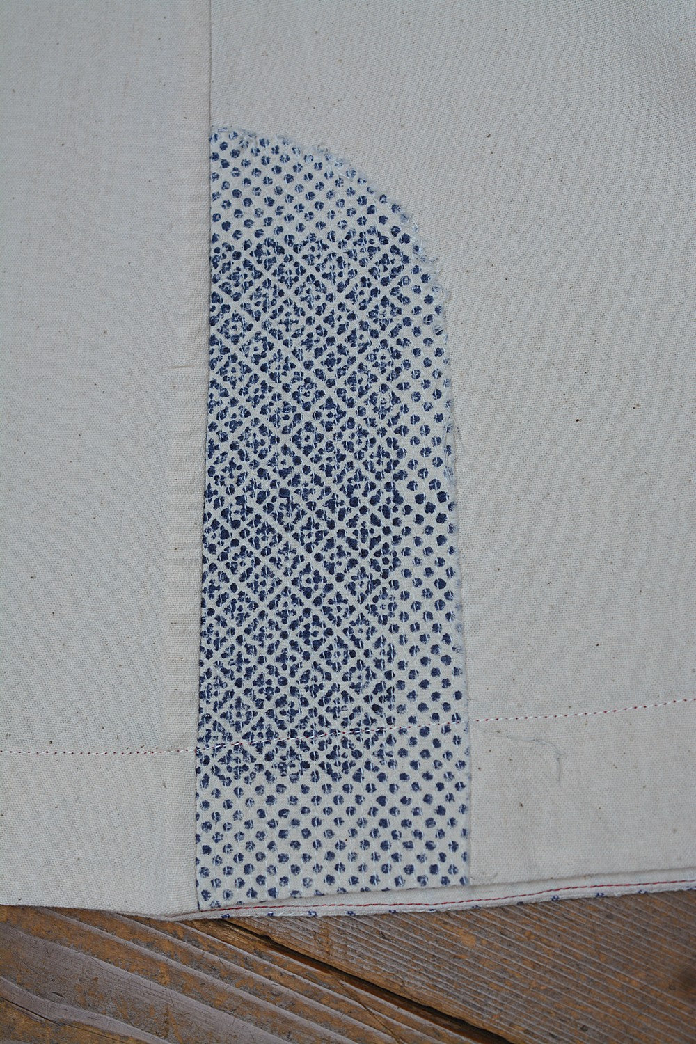 Khadi Dress - Patchwork