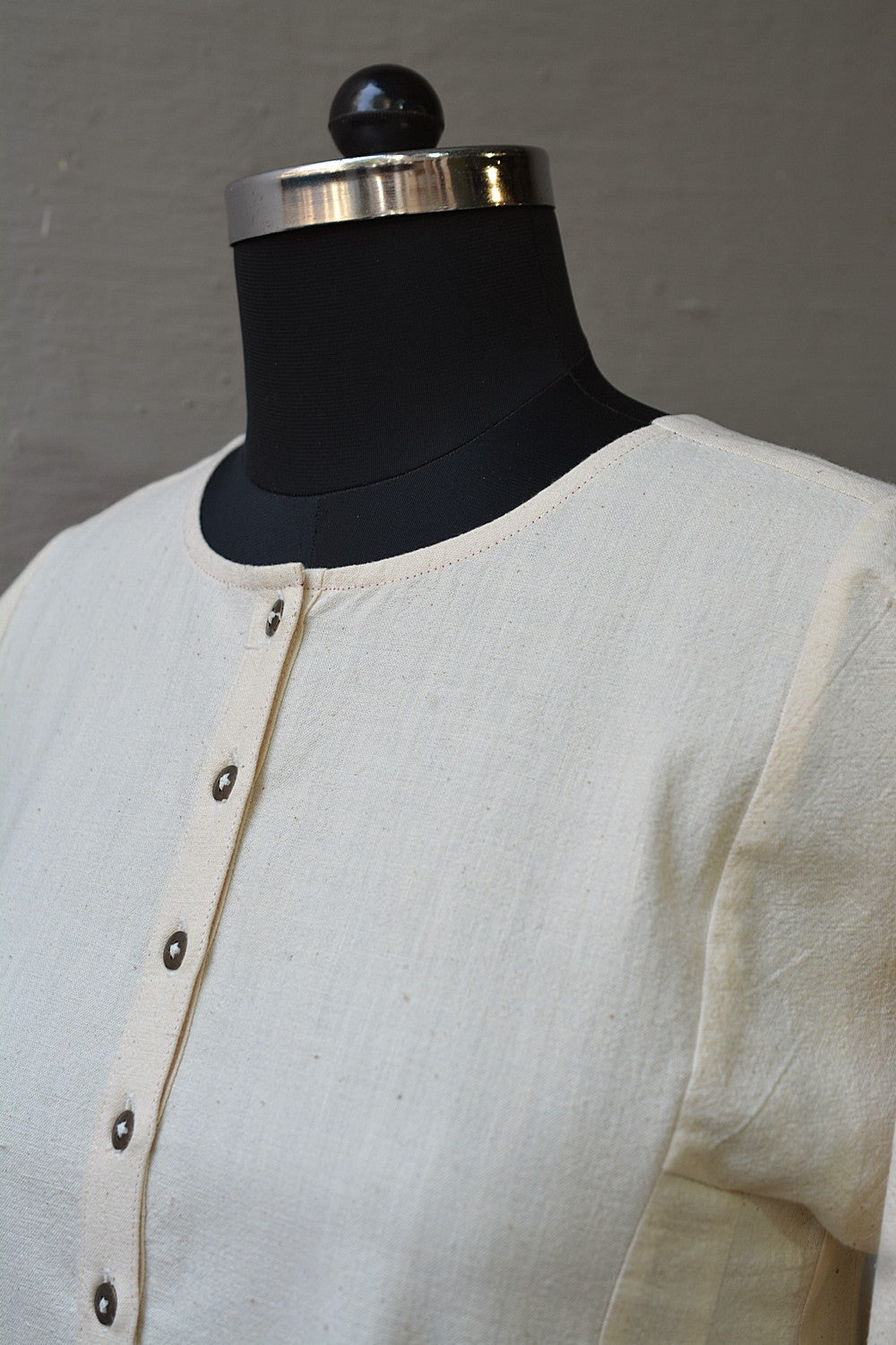 Khadi Kurta - Kalidar