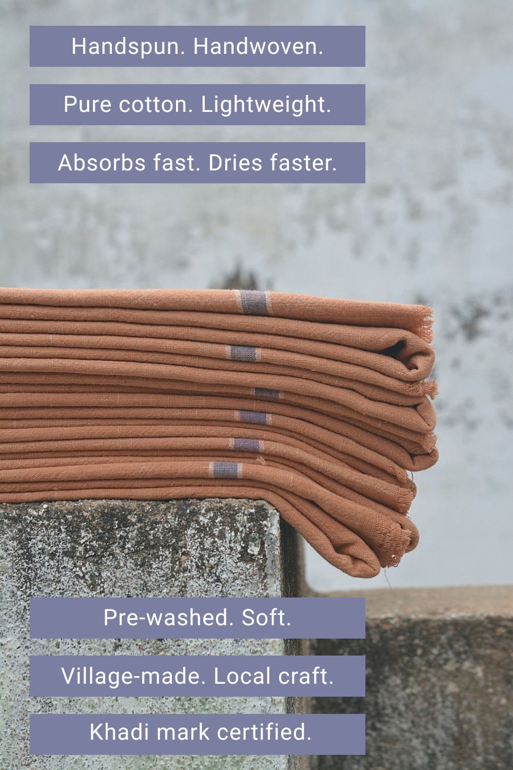 Khadi Towel - Autumn
