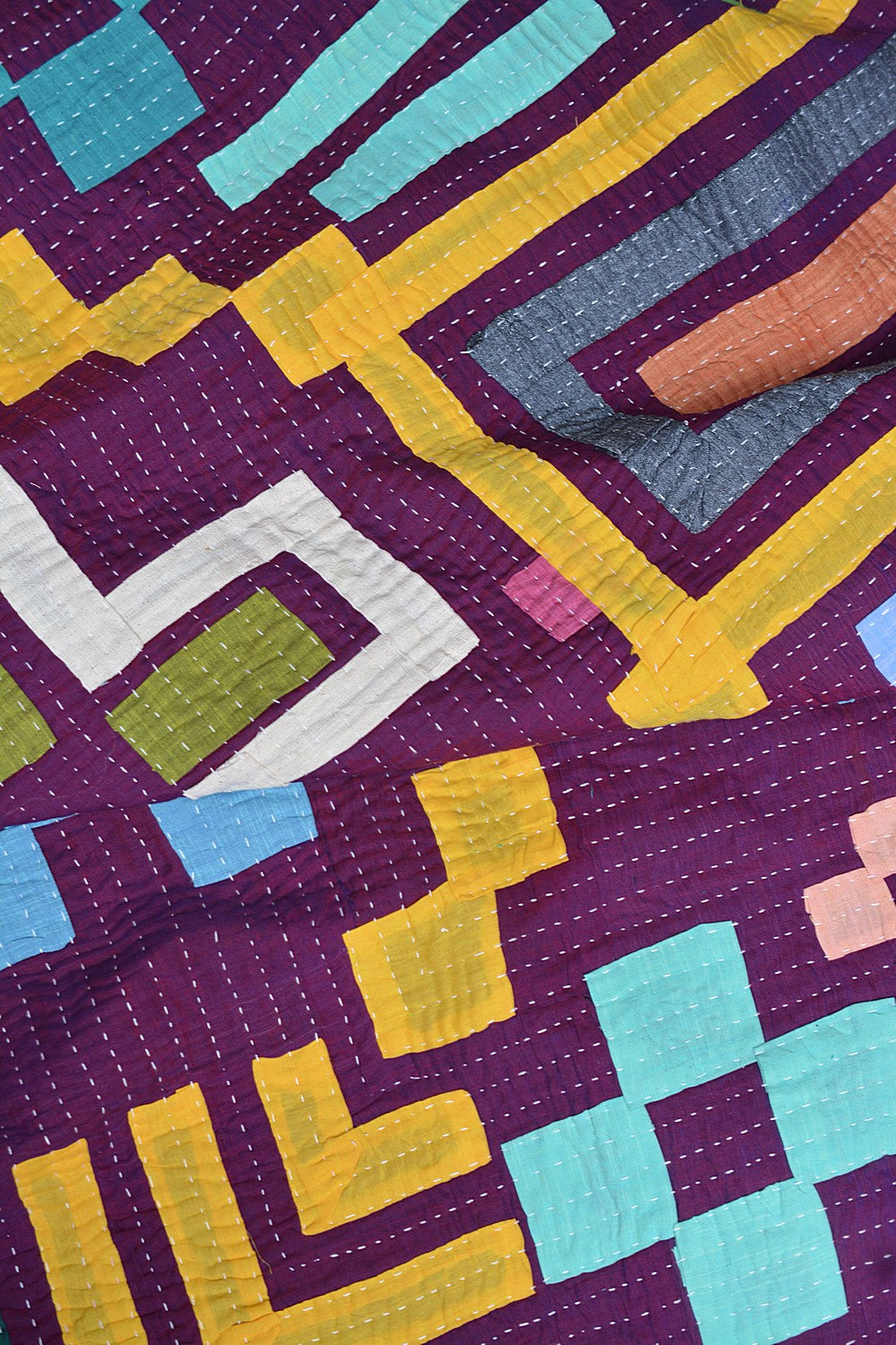 Karnataka Kowdhi - Contour (61" x 90")