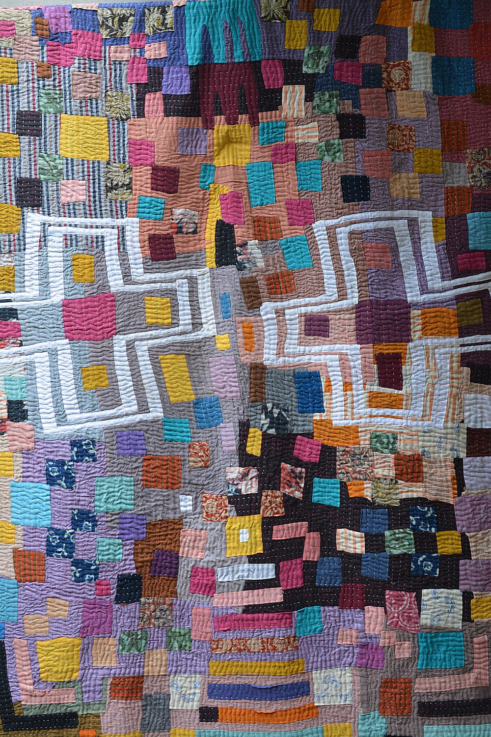 Karnataka Kowdhi - Margin (63" x 90")