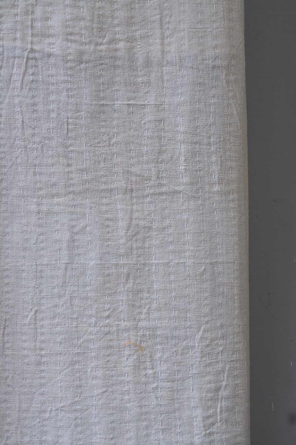 Hand-Quilted Khadi Bedspread | Ground | 61” x 90”