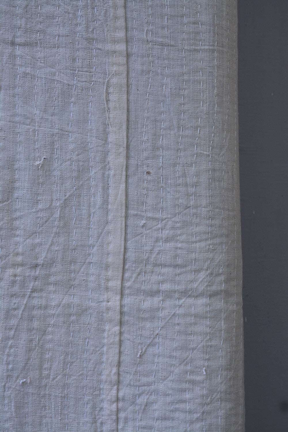 Hand-Quilted Khadi Bedspread | Layer | 63” x 88”