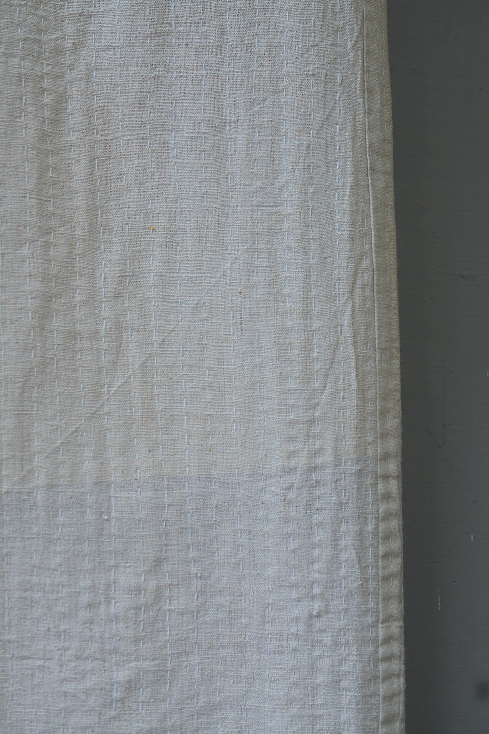 Hand-Quilted Khadi Bedspread | Layer | 90” x 110”