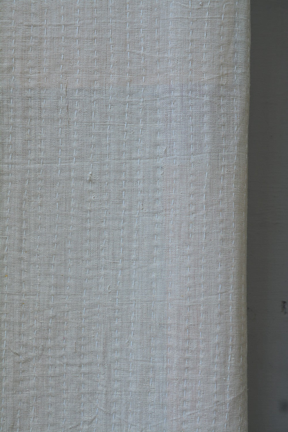 Hand-quilted Khadi Bedspread | Fold | 88" x 110"