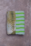 Hand-Quilted Khadi Bedspread | Pave | 62” x 99”