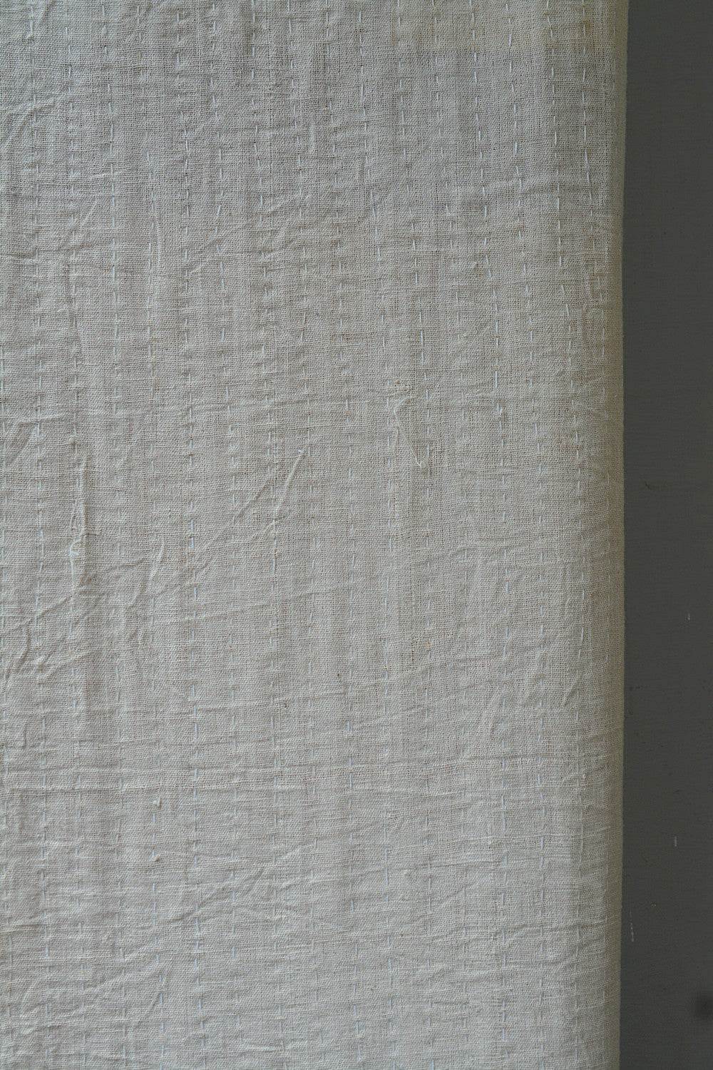 Hand-Quilted Khadi Bedspread | Propose | 62” x 90”