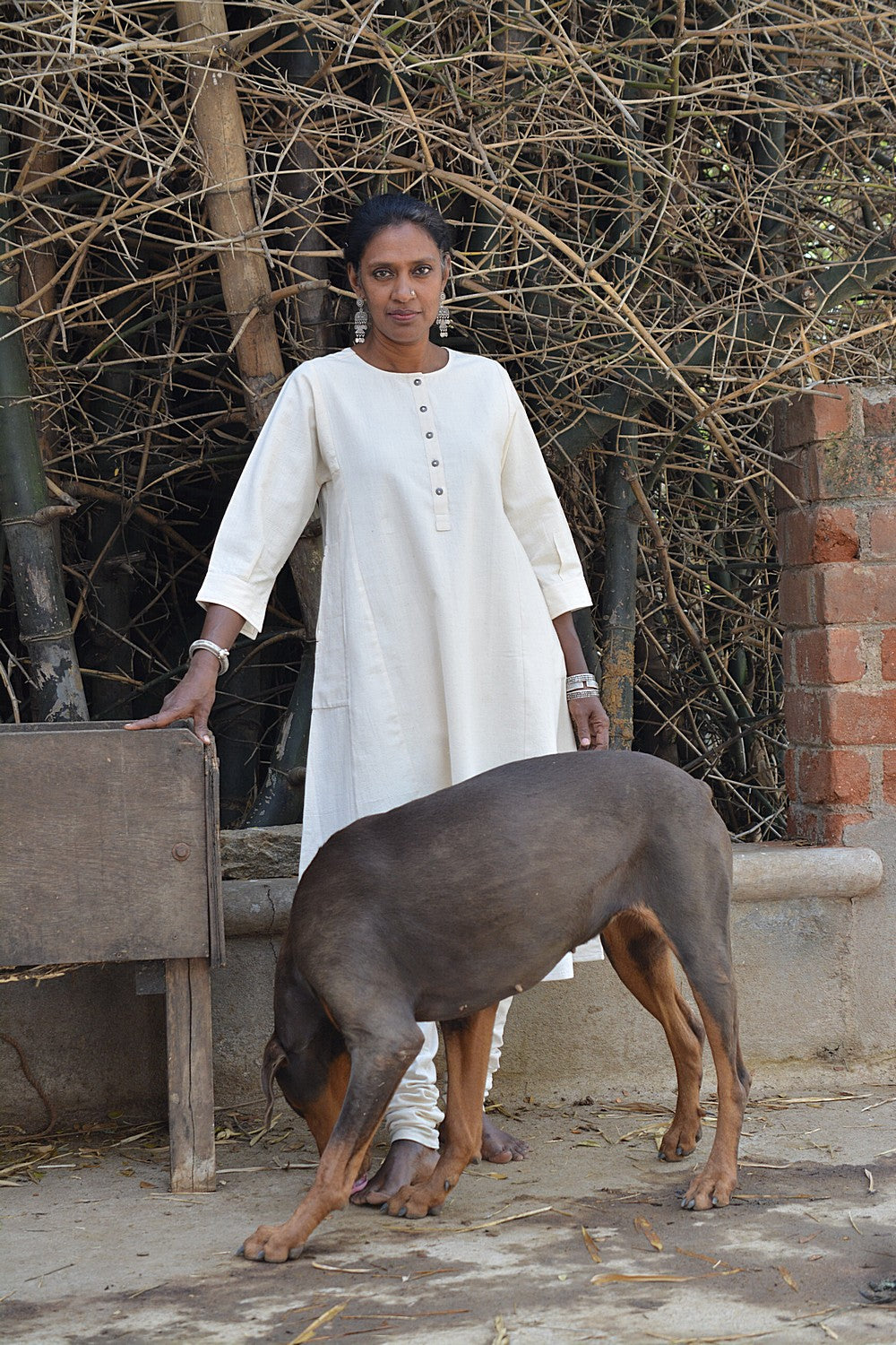 Khadi Dress - Kalidar | Metaphor Racha