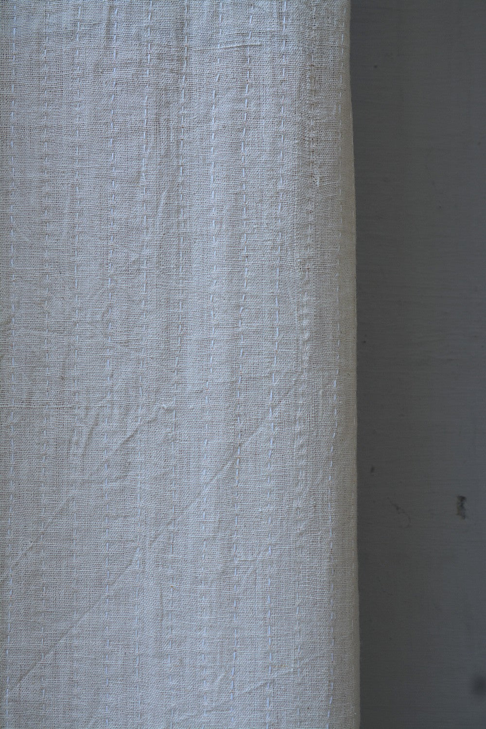 Hand-Quilted Khadi Bedspread | Purpose | 92” x 112”