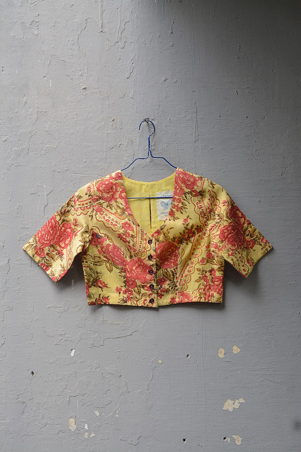 Khadi Saree Blouse - Size “S” | Hejje