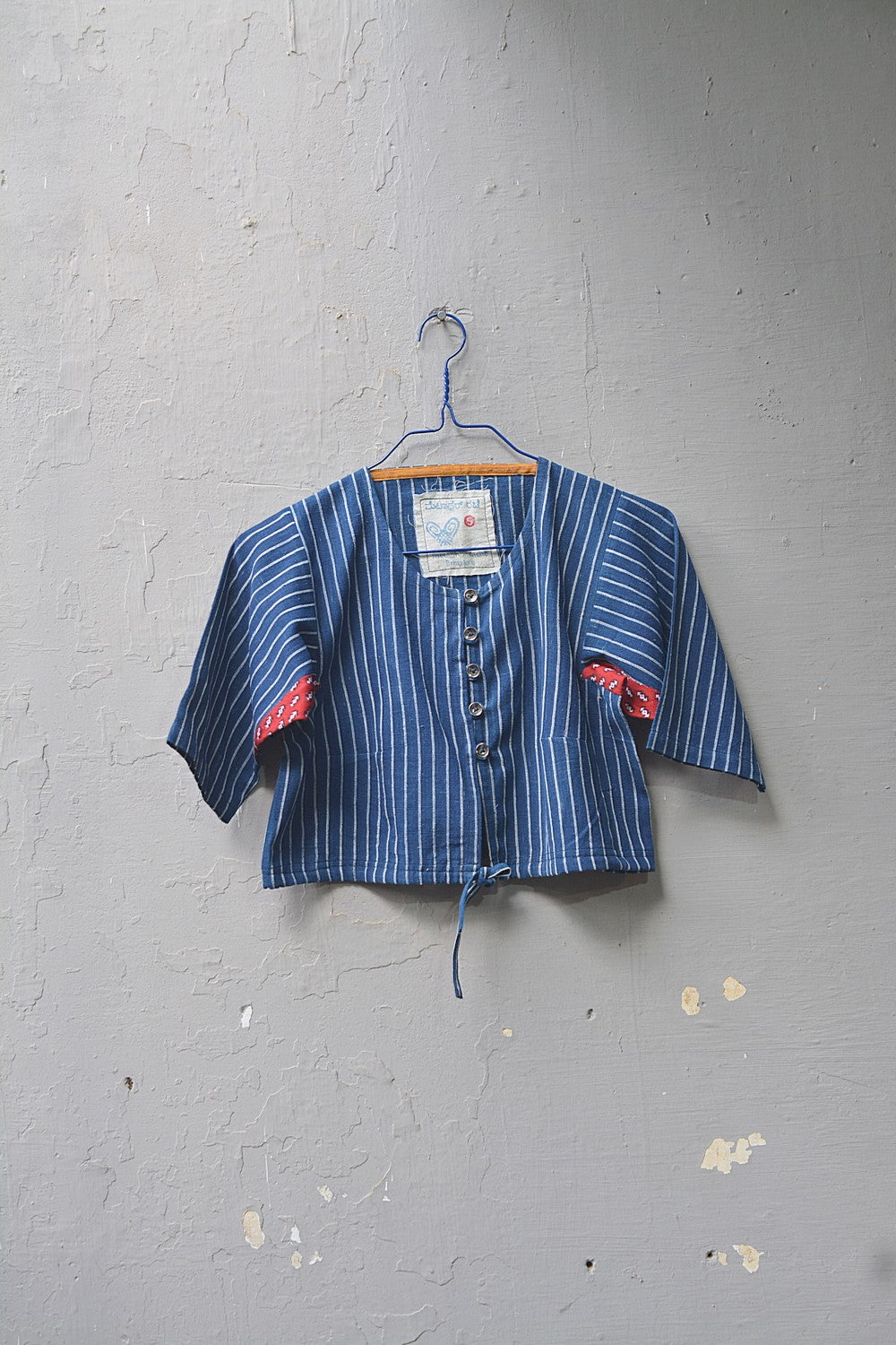 Khadi Saree Blouse - Size “S” | Neeli