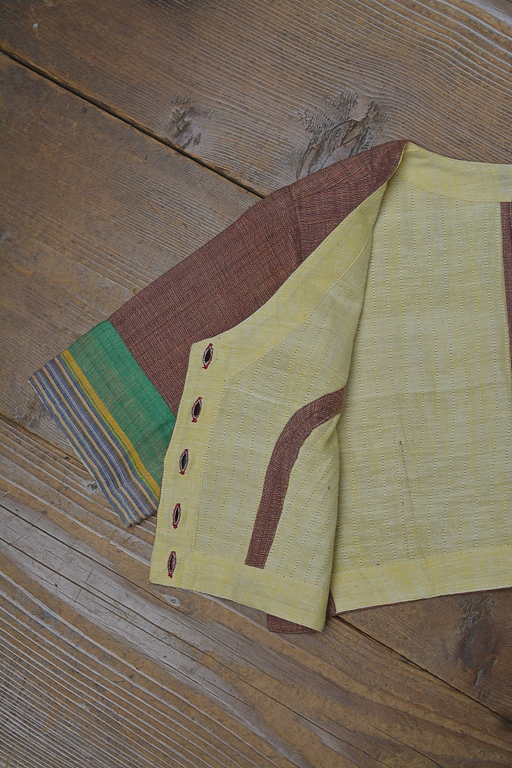 Khadi Saree Blouse - Size “S” | Anchu