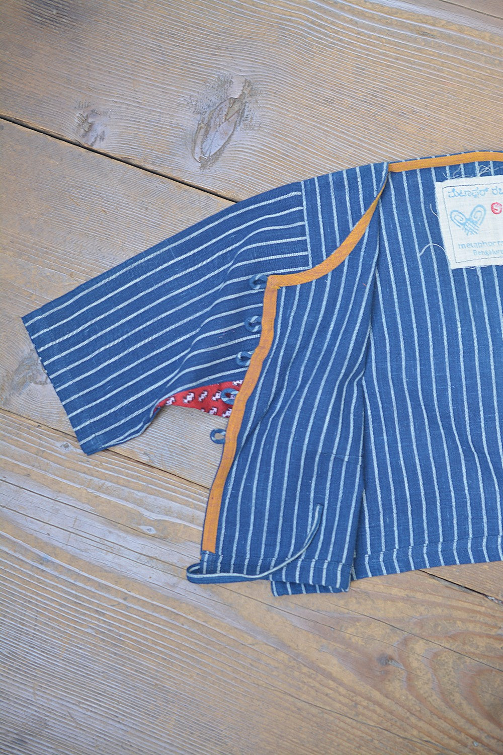Khadi Saree Blouse - Size “S” | Neeli
