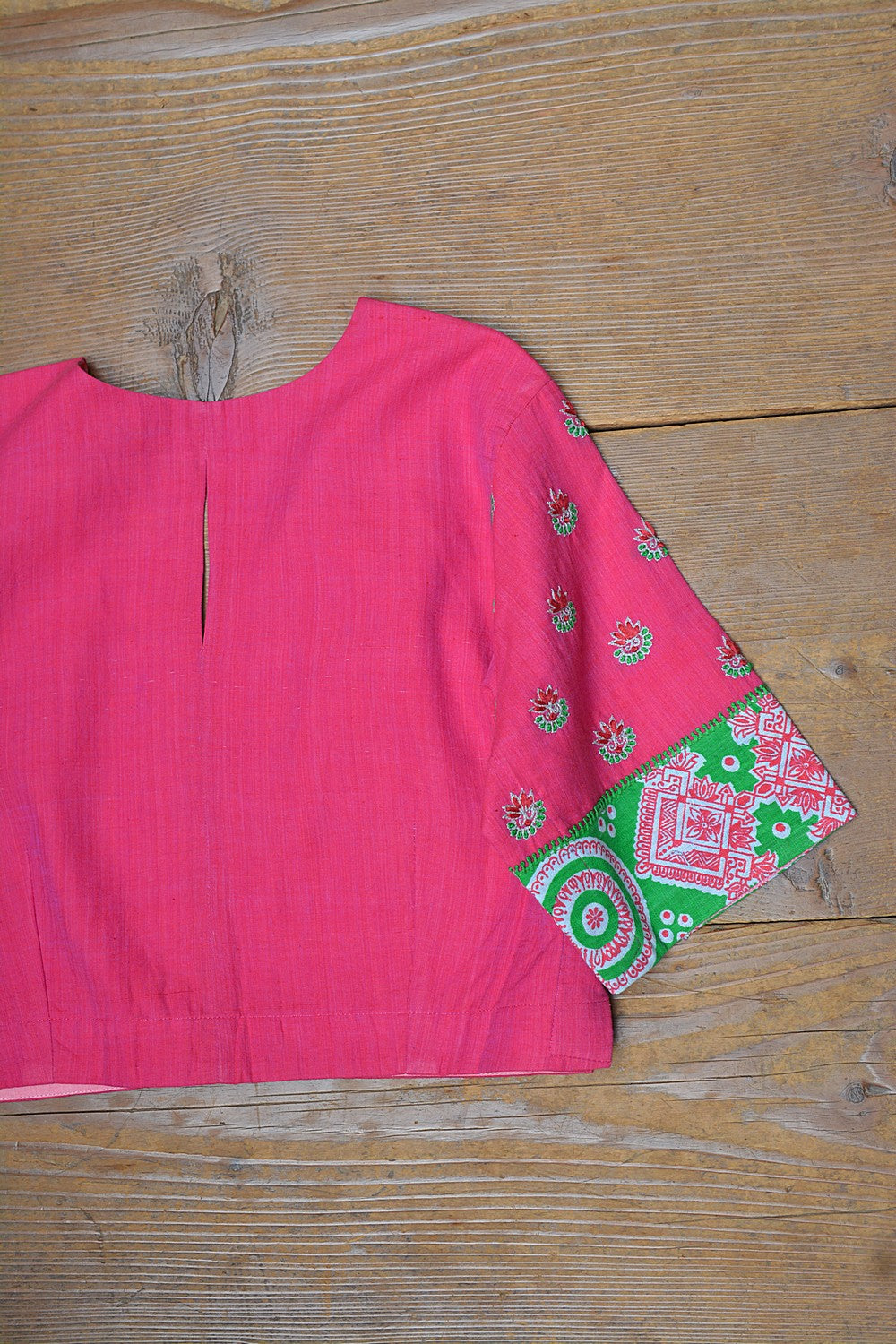 Khadi Saree Blouse - Size “M” | Tudi