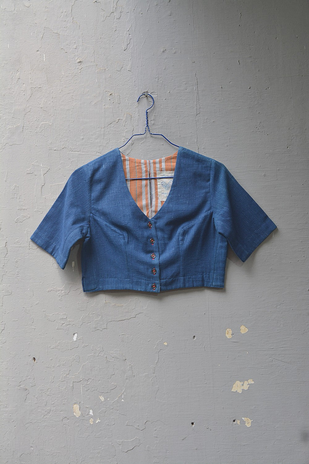 Khadi Saree Blouse - Size “S” | Beli