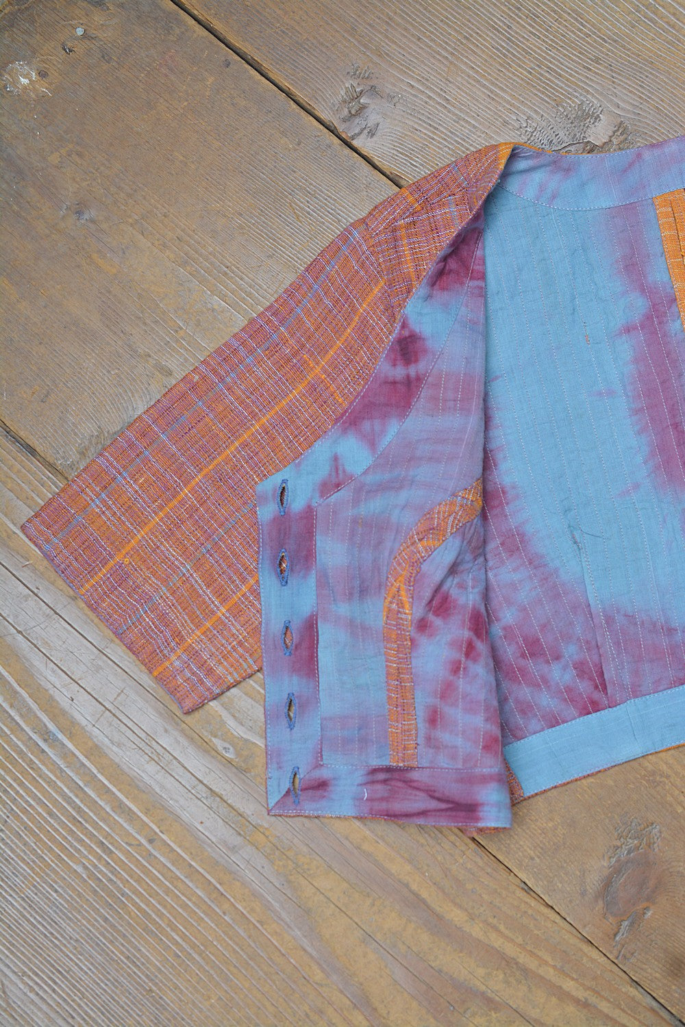 Khadi Saree Blouse - Size “S” | Hani